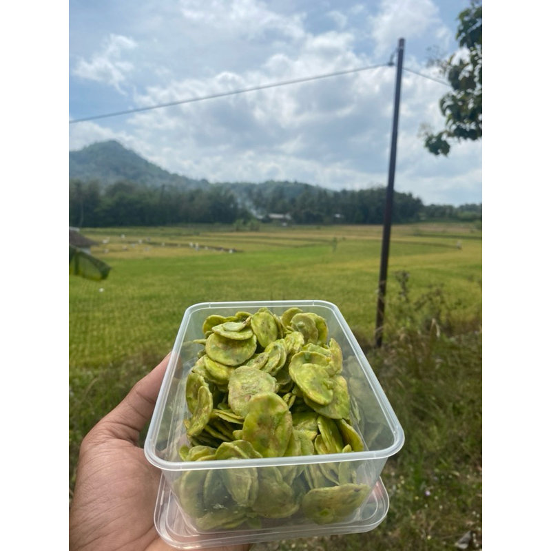 

kripik pisang / banana rasa matcha lumer rasa matcha