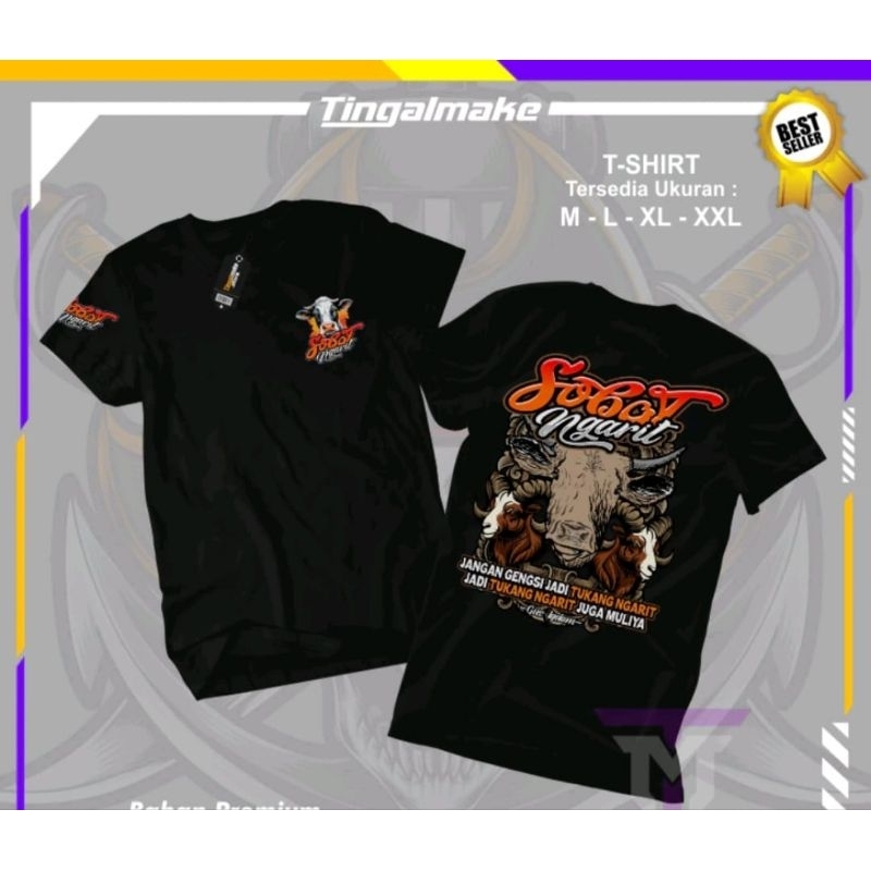 Kaos TUKANG NGARIT - Jangan Gengsi Jadi Tukang Ngarit