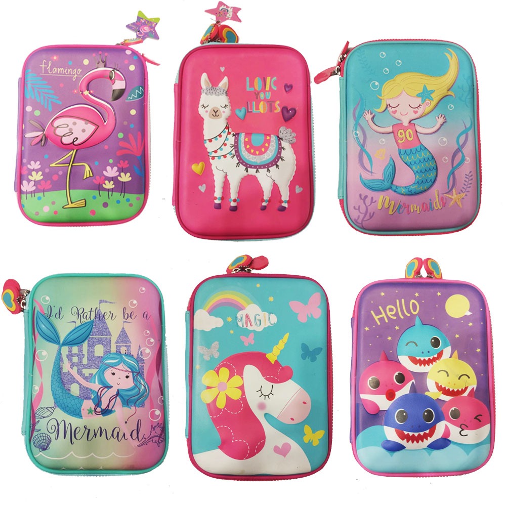 

KOTAK PENSIL BESAR/ PENCIL CASE CHARACTER/TEMPAT PENSIL