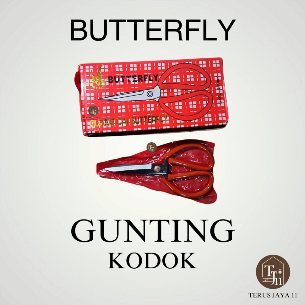 

BUTTERFLY Gunting Kodok / Gunting Kain Butterfly / Gunting Serbaguna