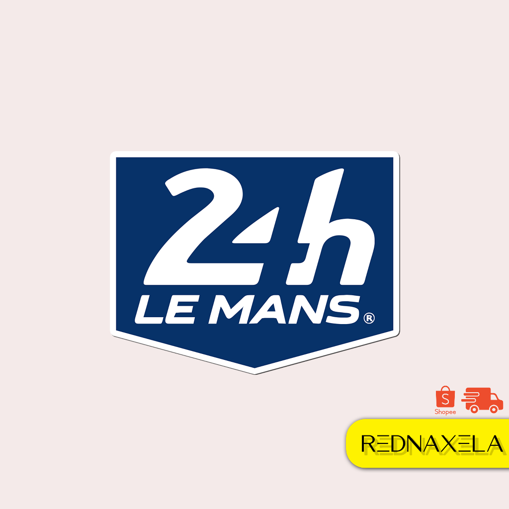 

Stiker Vinyl 24 Hours of Le Mans Logo Outdoor High Quality Waterproof Sticker