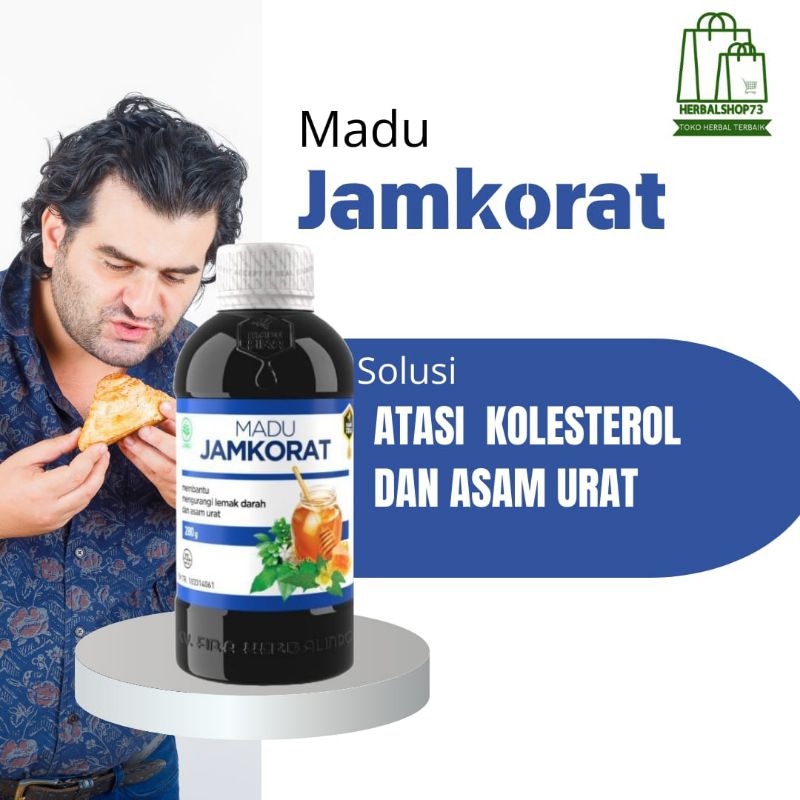 

Madu kolesterol Asam urat Madu Jamkorat 280g - Fira Herbalindo