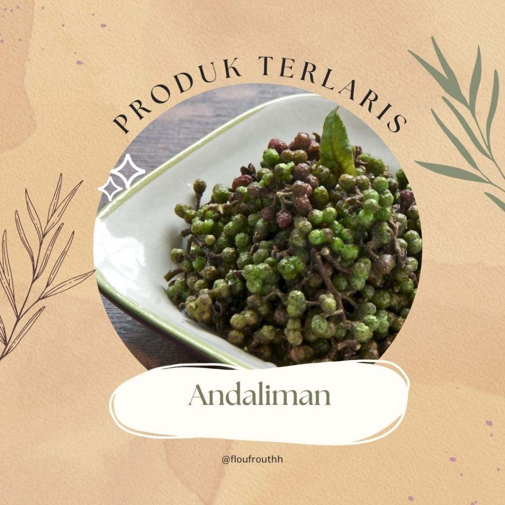 

Andaliman/bumbu andaliman/tuba khas medan Segar paket ekonomis