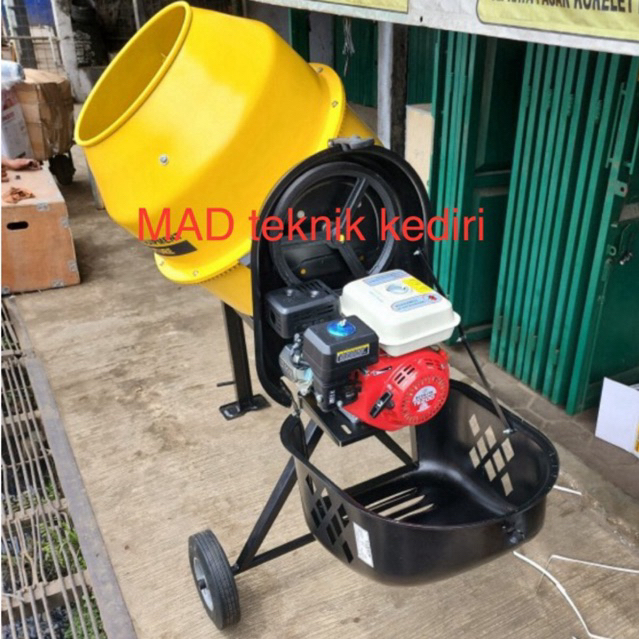 Mesin Molen Mini pengaduk Semen 25 kg / Mixer Pakan BESAR 200 Liter BUKAN 120 180 Liter Model Stir P
