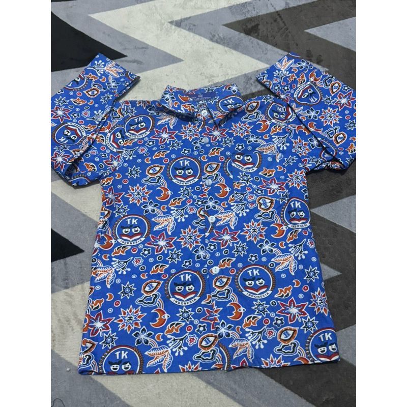 BAJU BATIK TK NASIONAL  IGTKI ( TK INDONESIA)