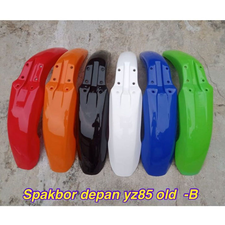 Spakbor depan YZ85 SND Tebal slebor trail yamaha yz 85 old sepakbor tril bebek satndar modif snd rac