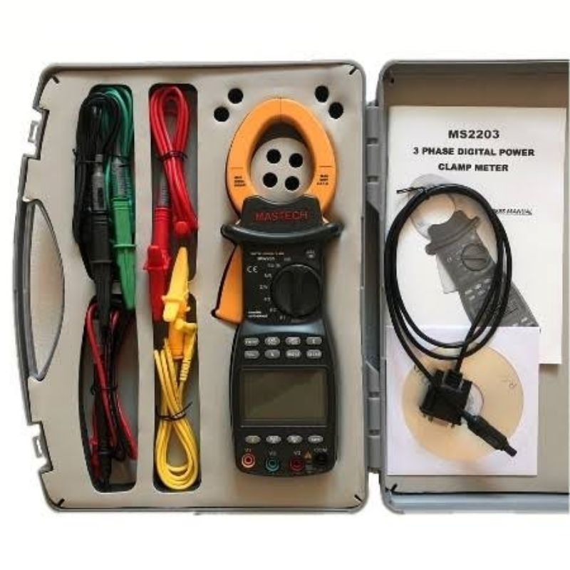 Mastech MS2203 Clamp Meter Tang Ampere Watt Meter