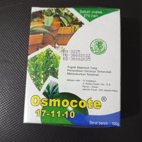 Dekastar 17 11 10, osmocote dus 100 gram, murah