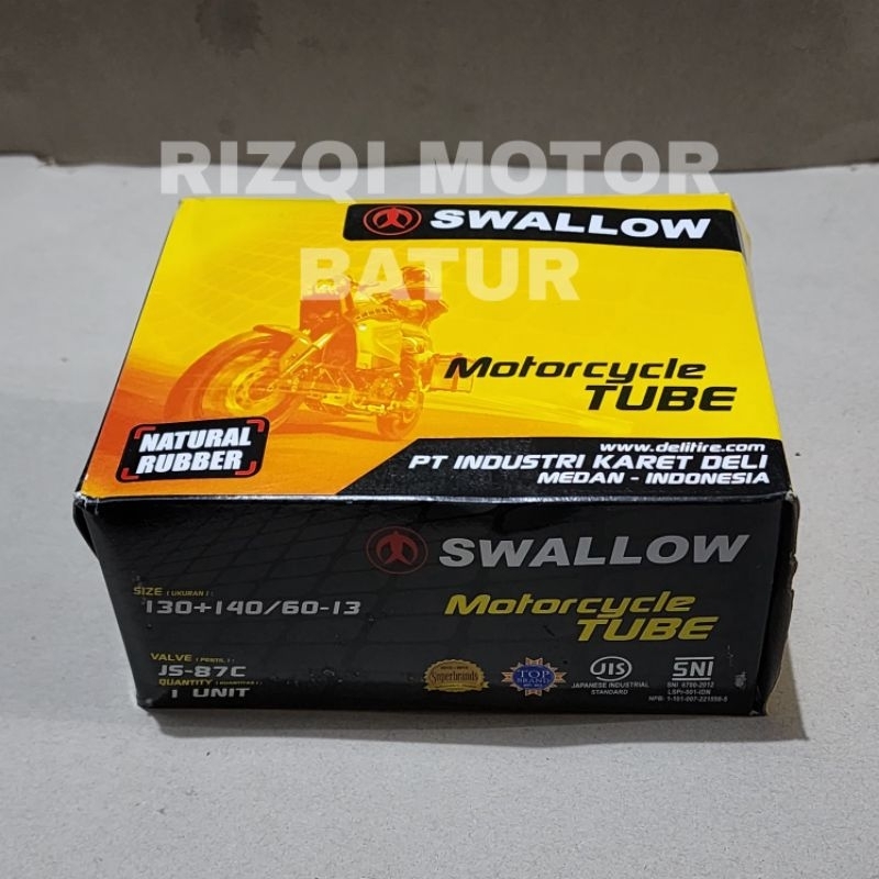 Ban Dalam ring 13 130+140/60-13 SWALLOW