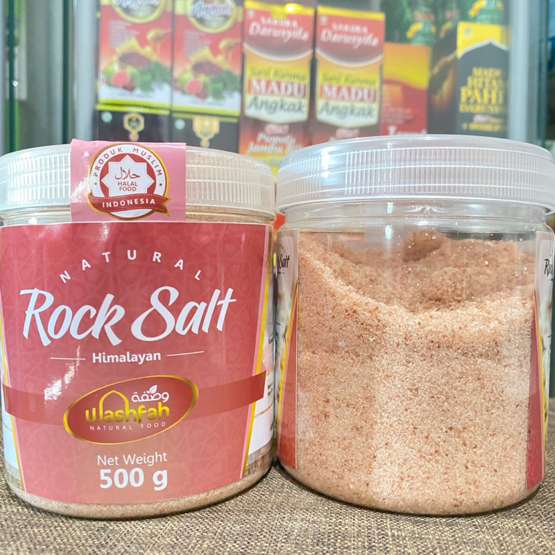 

Rock Salt Garam Himalaya 500 gram Garam Pink Himalayan 500gr washfah