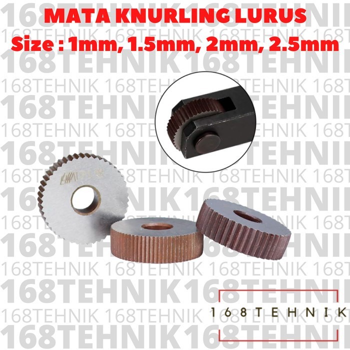 MATA KNURLING LURUS 3.0MM / MATA KARTEL 1 RODA / RODA KNURLING 3mm / Mata Knurling 3mm / Mata knurli