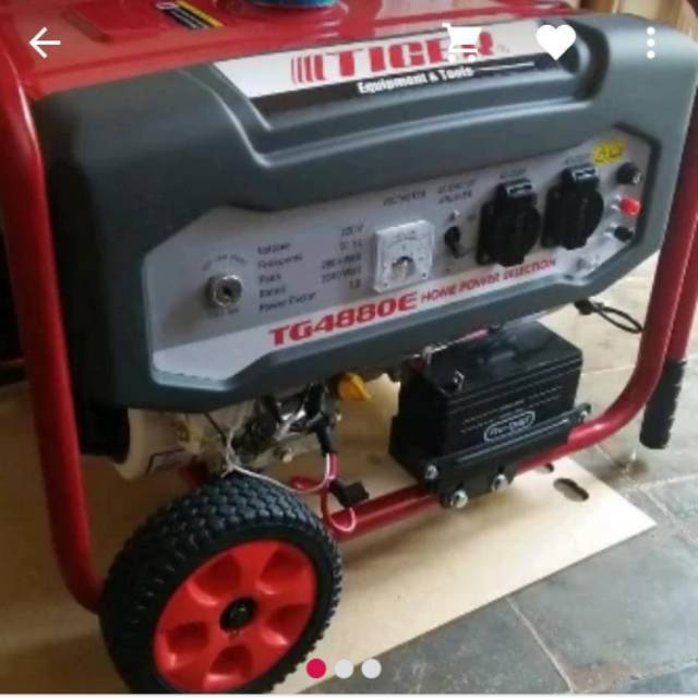 Genset Tiger TGR 4880 E - 2800 watt