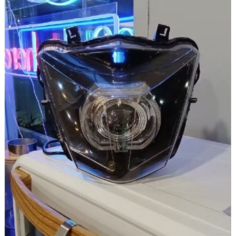 LAMPU DEPAN BEAT ESP BEAT STREET 2018 MODIF SEMI BILLED