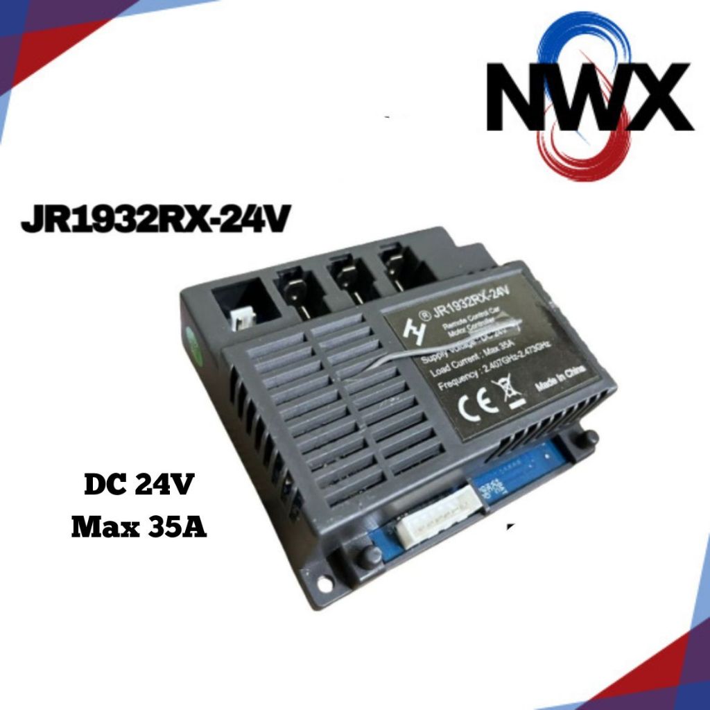 Receiver 24 Volt JR1932RX Terminal 24V 7 Pin NWX88 Mobil Motor Aki Mainan Anak Remote Control