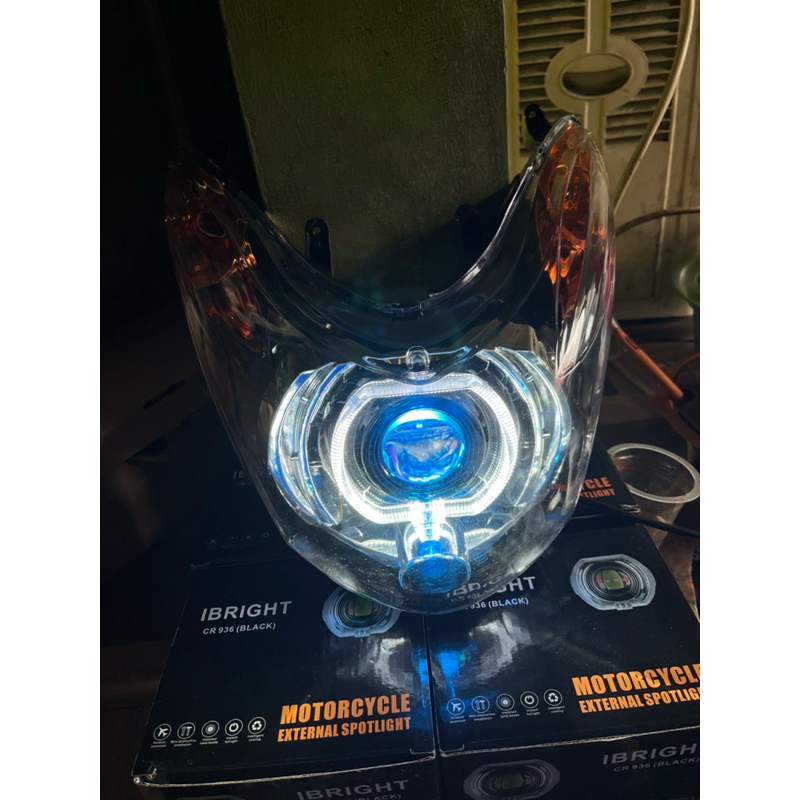 Lampu reflektor Biled Ala ala Mio soul Lama Karbu Biled Projie 40 wat super terang