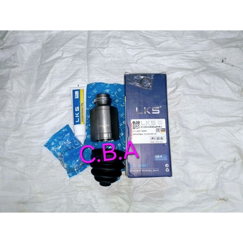 CV JOINT INNER AS RODA DALAM KANAN FORD ESCAPE KANAN RH FI 216 MERK LKS