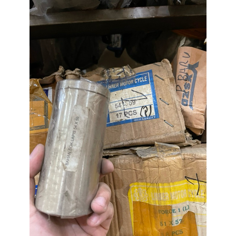 LINER BORING JUPITER Z VORING BOSH LINER 54x59 BORE UP JUPITER Z BAHAN SOK LAPIS 54 x 59