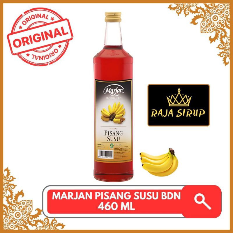 

Sirup Marjan Boudoin Pisang Susu 460 ml