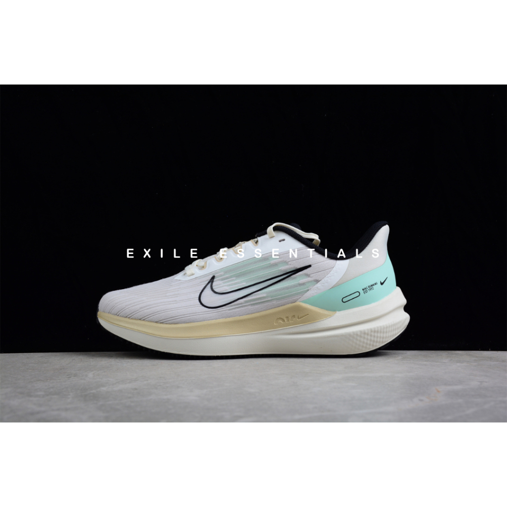 [READY STOCK SIZE 38] Nike Air Winflo 9 Light Bone Mint Foam