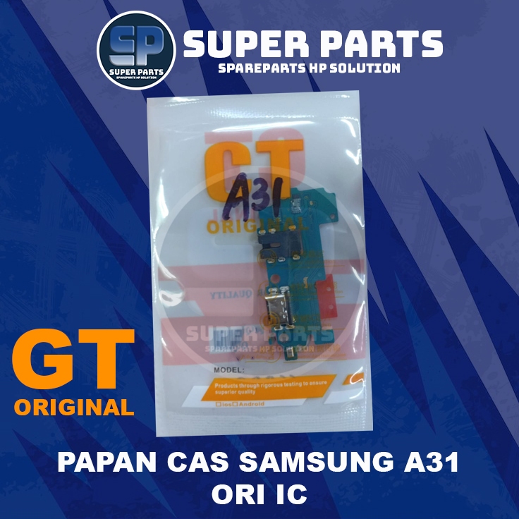 PAPAN CONEKTOR CAS SAMSUNG A31 ORI IC