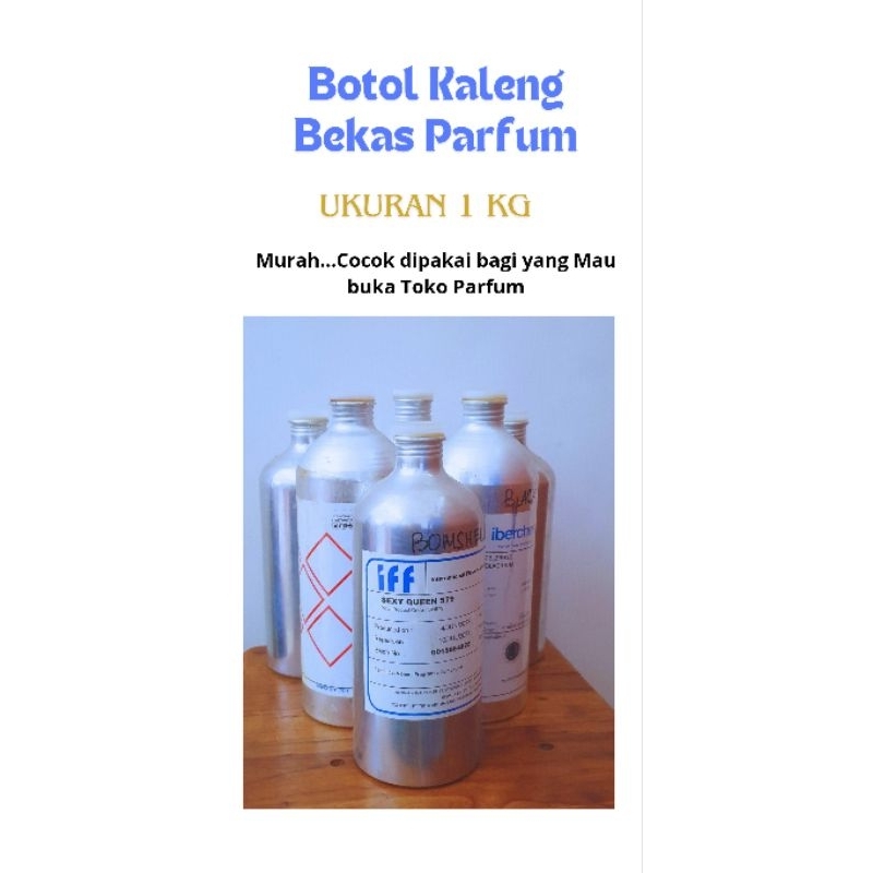 Kaleng Bekas Parfum 1 Kg