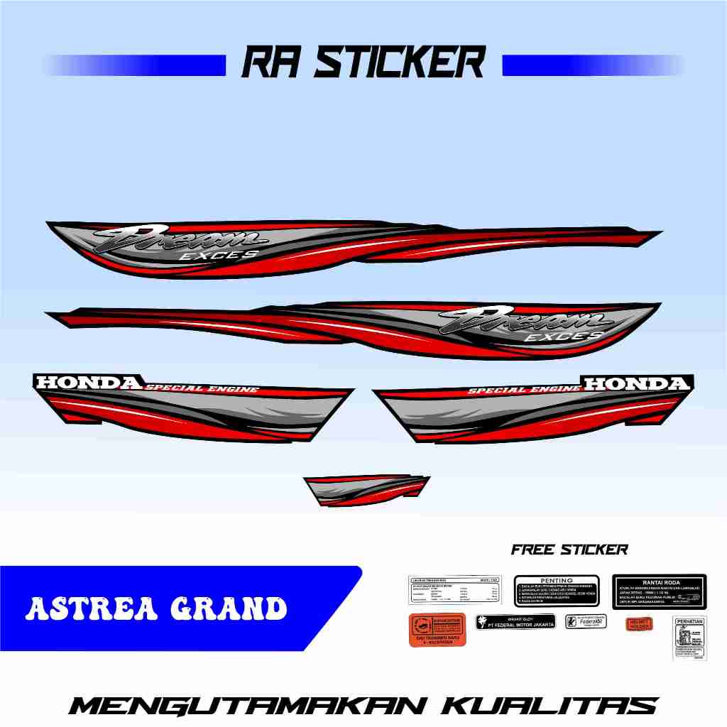 [COD] STRIPING ASTREA GRAND, STRIPING DREAM, ASTREA GRAND, STRIPING ASTREA TERBARU, STRIPING ASTREA 
