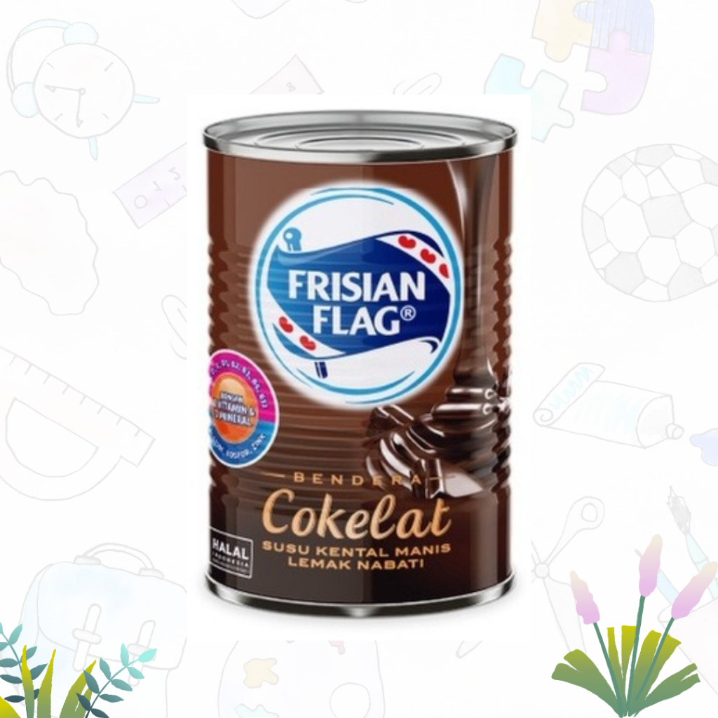 

Frisian Flag Bendera Kental Manis Cokelat Kaleng 490gr (PCS)