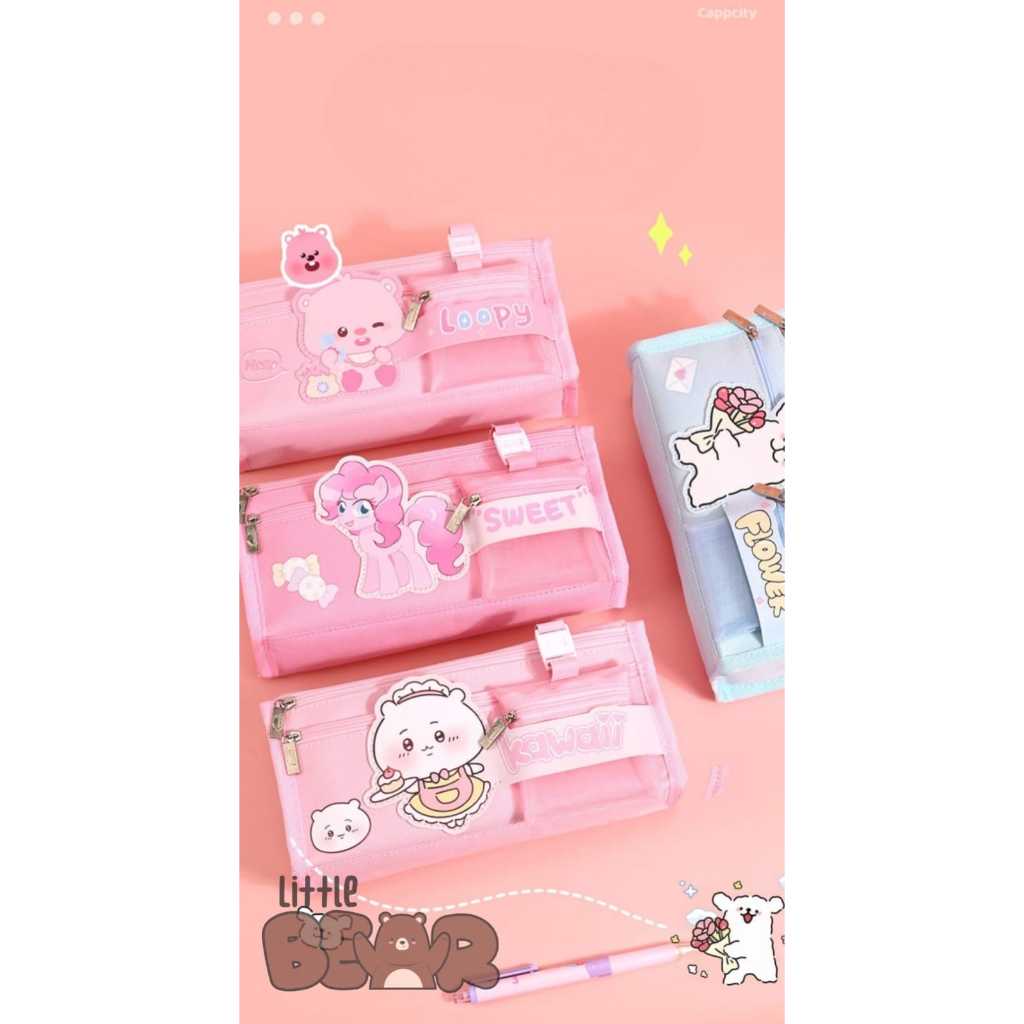 

PENCIL CASE KARAKTER LUCU 3D KAPASITAS BESAR / TEMPAT PENSIL ANAK ANAK