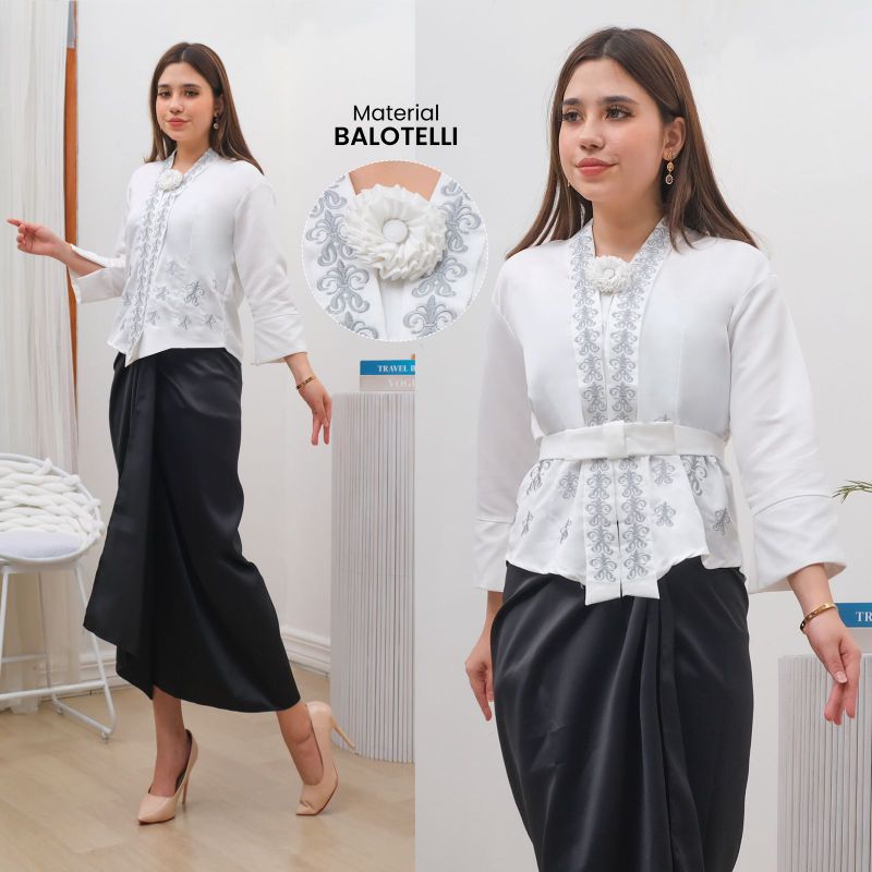 kebaya encim modern wanita kekinian kebaya bordir kebaya wisuda
