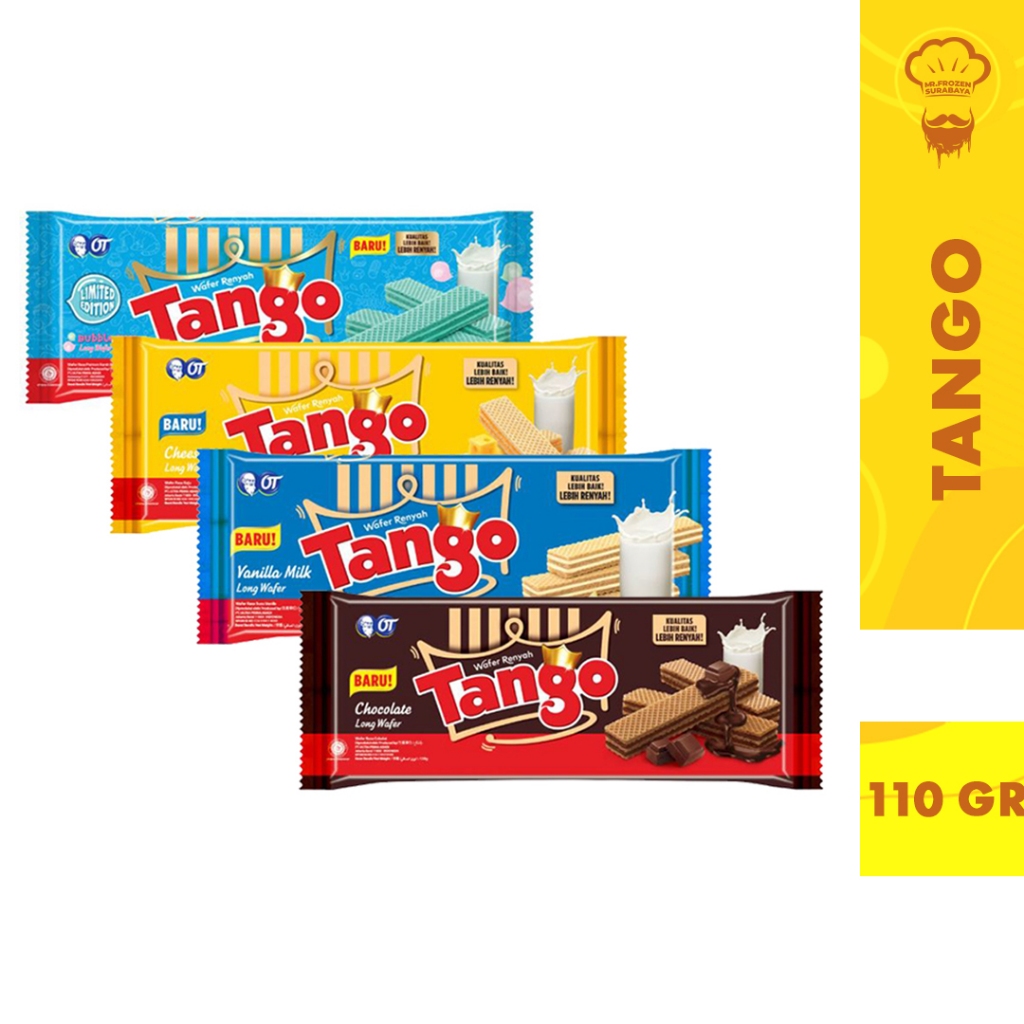 

Wafer Tanggo Rasa Coklat Vanilla 110gr Long Wafer JUMBO