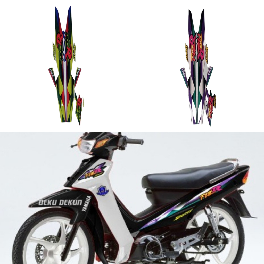 Stiker Striping Standart Yamaha F1ZR 1998  List Body Stiker Standar F1ZR 1998 Terbaik