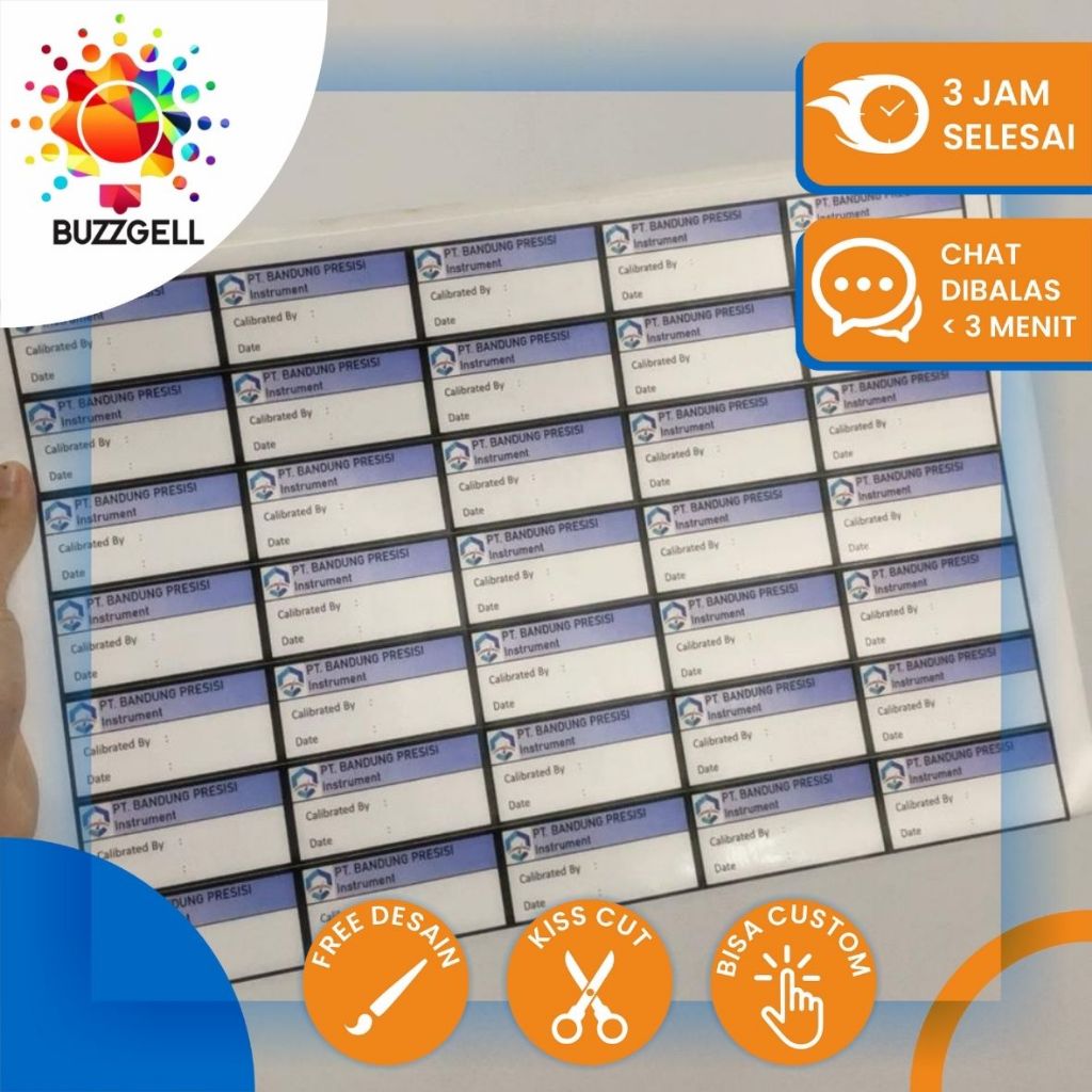 

SPC 8 8-15 CETAK STIKER LABEL OLSHOP CUSTOM CHROMO KOTAK BUZZGELL STICKER KEMASAN MAKANAN MINUMAN