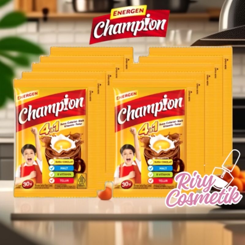 

[TERMURAH]ENERGEN CHAMPION 1 RENCENG ISI 10PCS