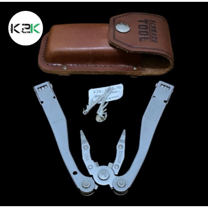 Schrade tough multitool tang lipat serbaguna made in usa