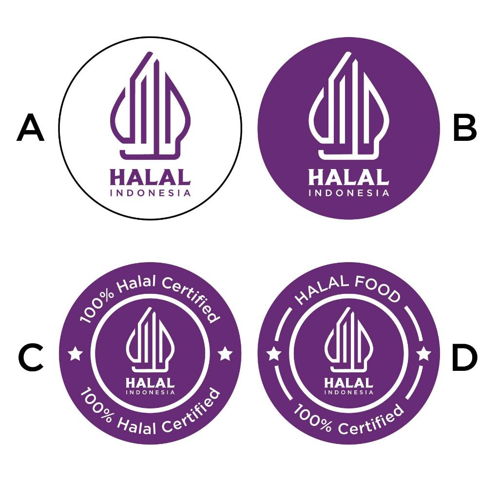 

Sticker Label Logo Halal Indonesia