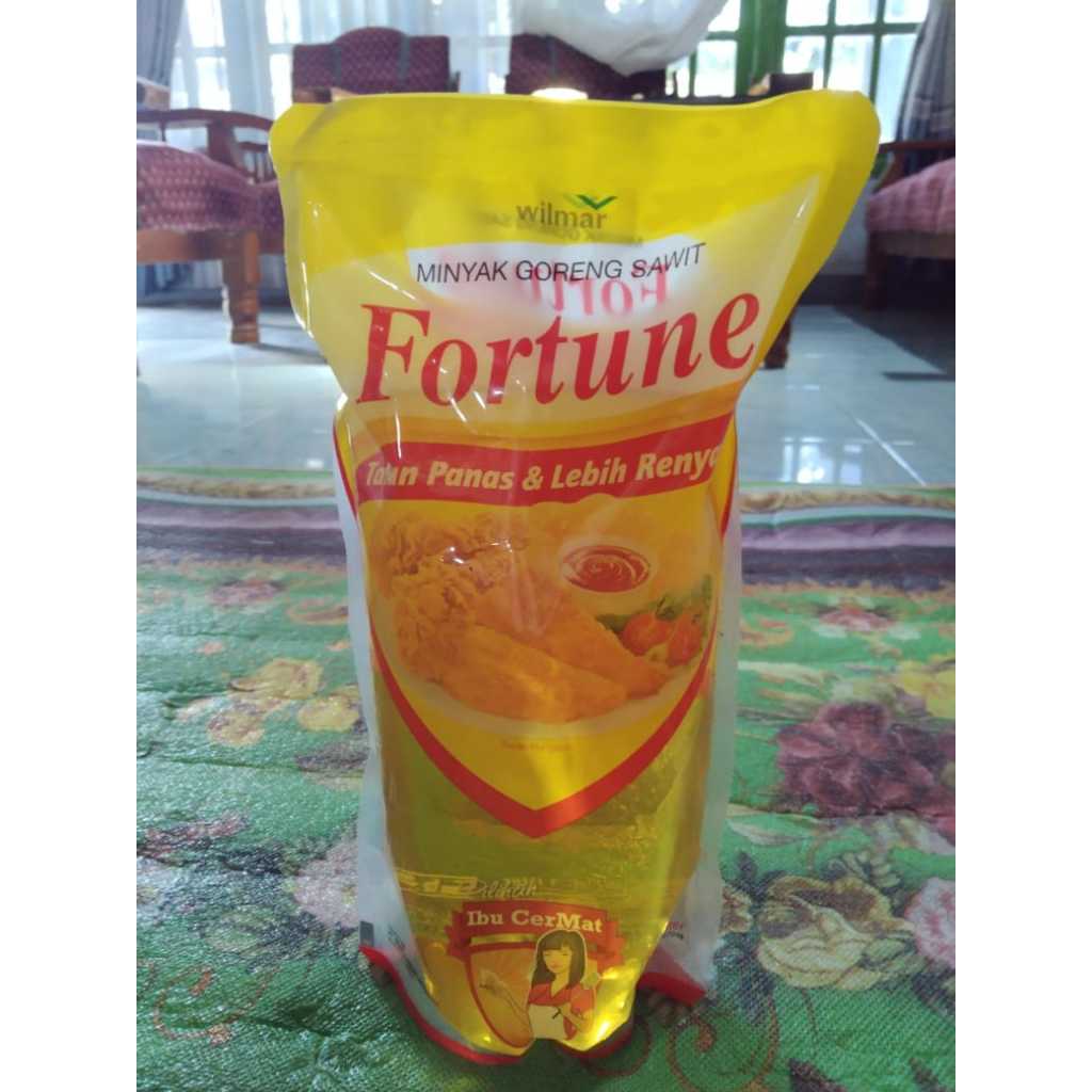 

Minyak fortune 1 liter reffil