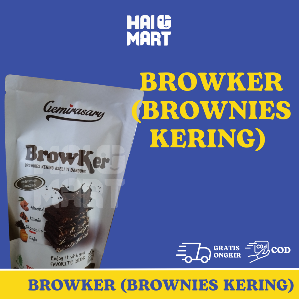 

Brownies Kering Browker 65gr