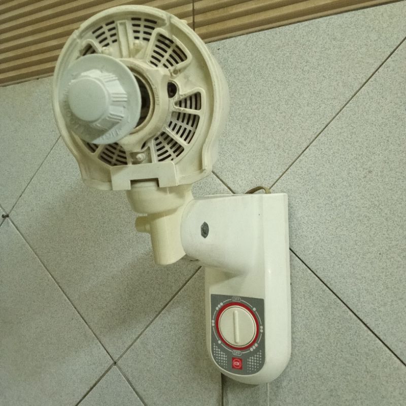 body + dinamo kipas dinding kdk 16 inch