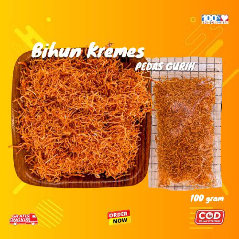 

BIHUN KREMES RASAUNA KEMASAN 100gr/ BIHUN PEDAS GURIH