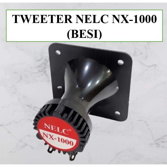 Tweeter NELC CX-1000 Besi / Speaker Burung Walet Nelc CX1000 Tweeter Walet Besi Magnet Neodymium