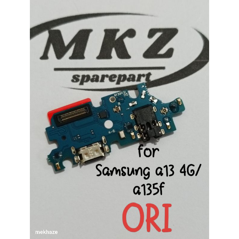 CONNECTOR CHARGER SAMSUNG A13 4G A135f ORI +IC PAPAN KONEKTOR CAS PCB BOARD SAMSUNG A13 4G ORI +IC