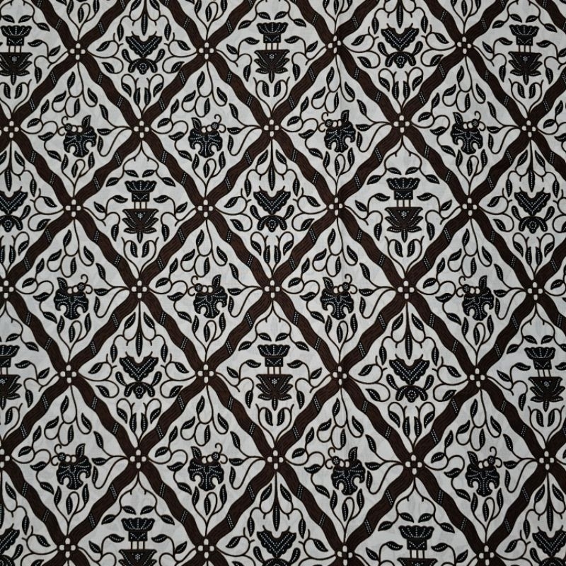 Kain Panjang Batik / Jarik Putih Premium (Barong / Sidomukti)