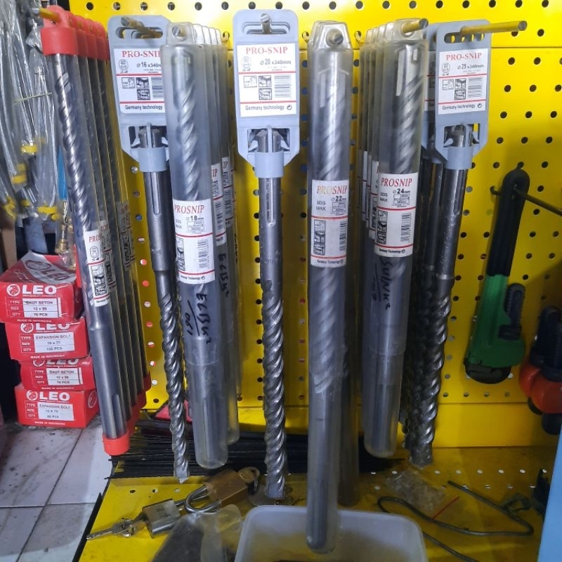 Mata bor beton sds max 16 mm 18 mm 20 mm 25 mm for makita bosch hilti dll