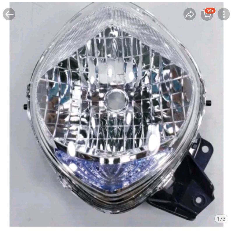 lampu depan fino fi /refektor fino fi