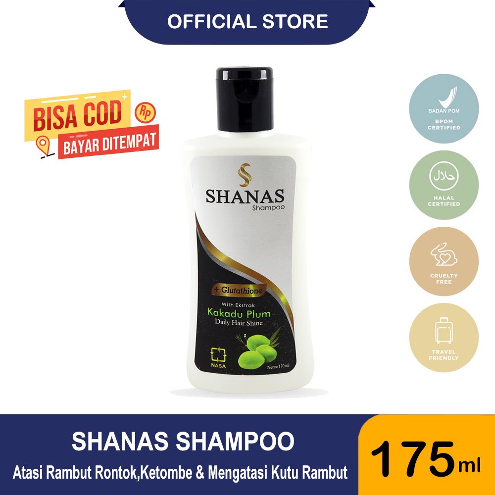 SHAMPO SHANAS NASA - SAMPO KUTU RAMBUT - OBAT KITU RAMBUT - SAMPO SANAS - PENGHILANG KUTU RAMBUT