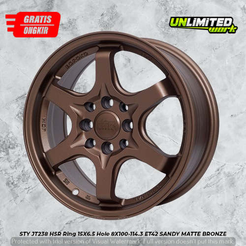 velg mobil warna bronze r15 hsr sty untuk avanza xenia jazz yaris ring 15 murah