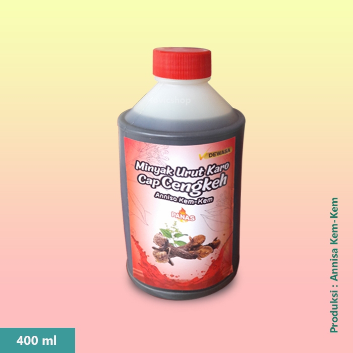 Minyak Urut Karo Cap Cengkeh 400 ml - Annisa Kem-Kem