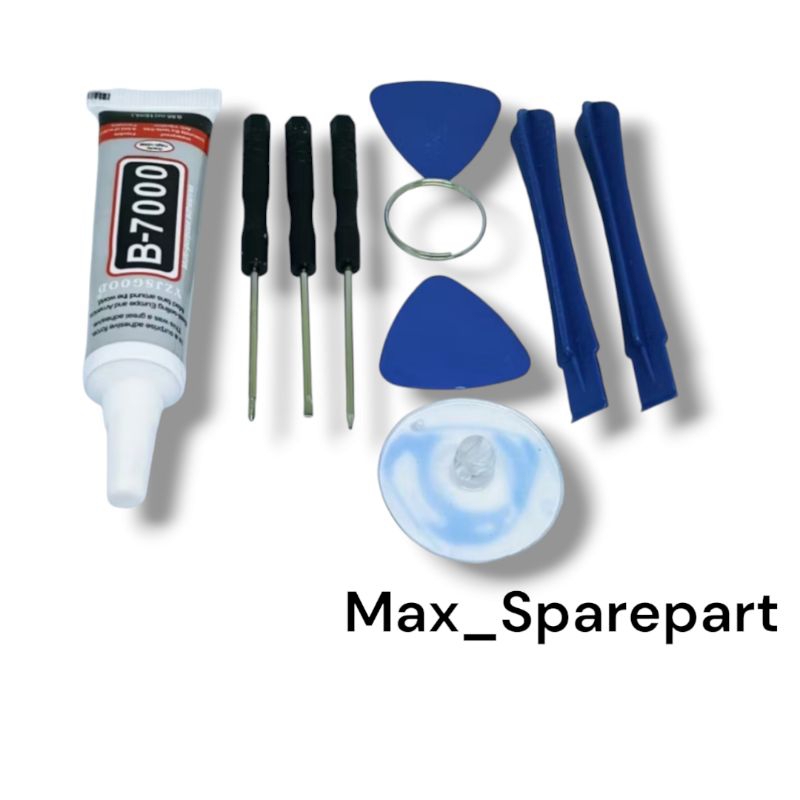 OBENG 8 IN 1 + LEM B7000 / T7000 OBENG REPARASI HP + LEM