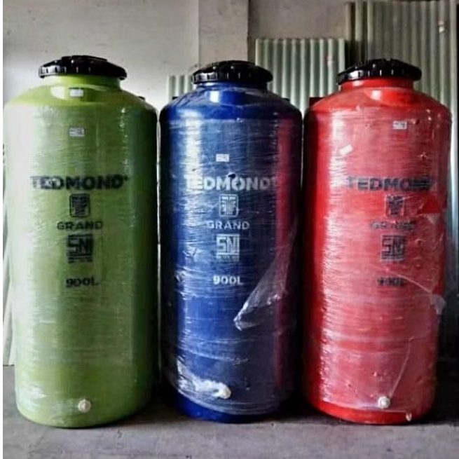 Tanki air slim tandon tedmon Tedmond SNI 900 Liter