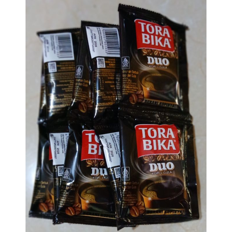 

cofe tora bika duo 25gr isi 10 sachet